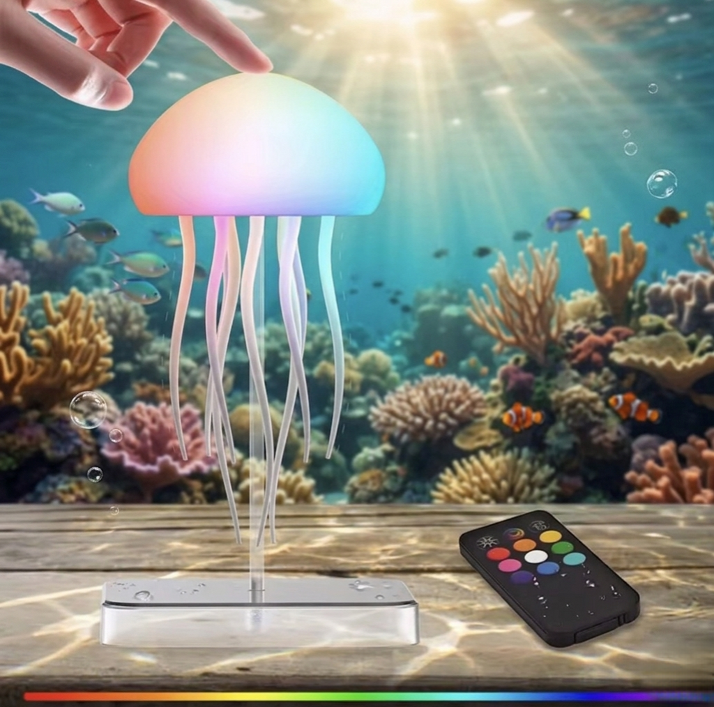 Floating Jellyfish LED Mood Lamp